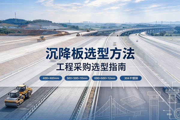 尚义沉降板选择方法