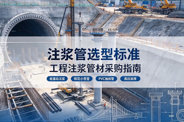 尚义注浆管选型标准