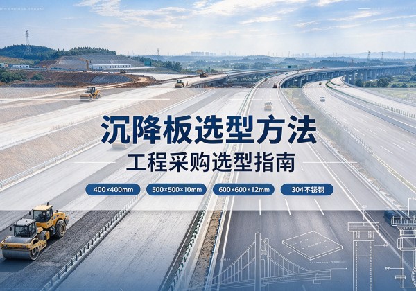 尚义沉降板选择方法